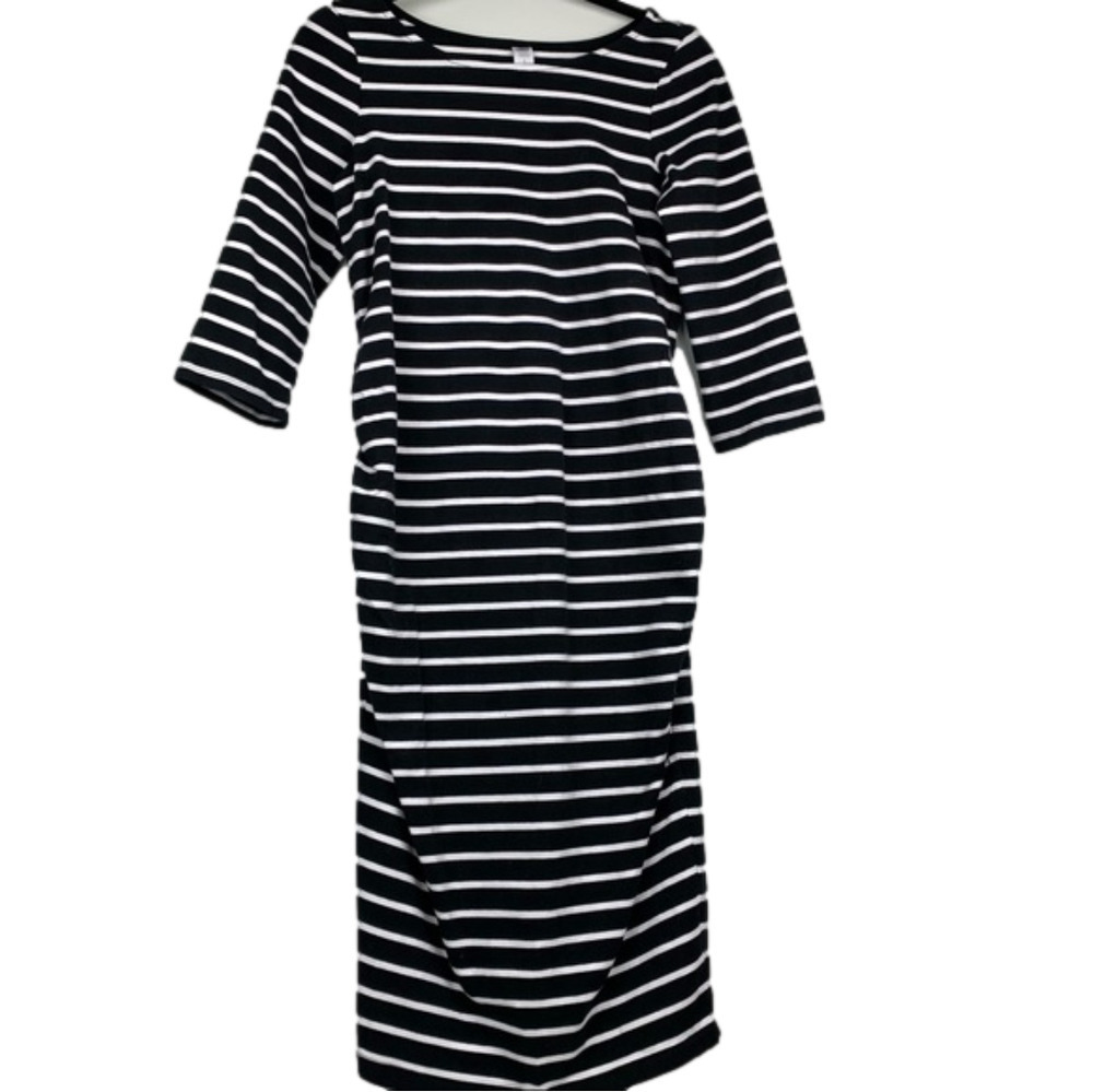 Old navy striped maternity dress